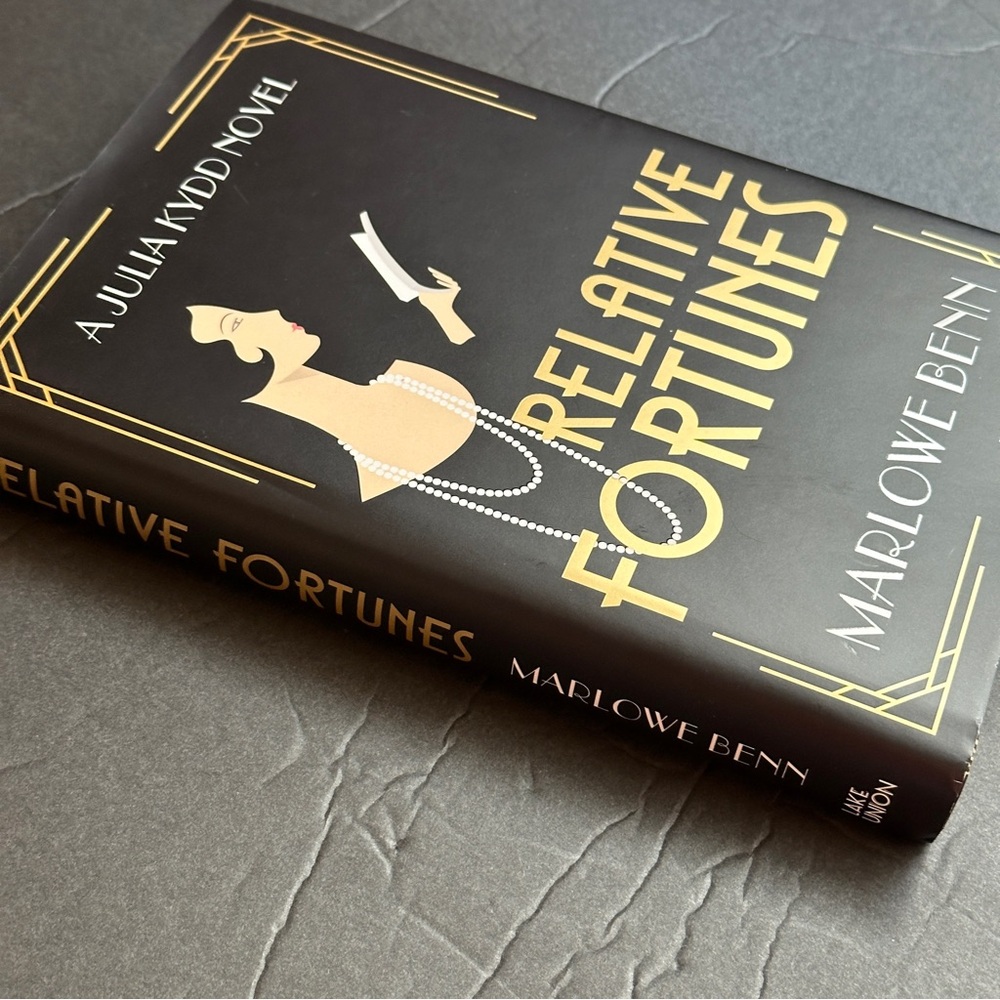 Relative Fortunes by Marlowe Benn | Fiction, Mystery | Hardcover Book - Picture 5 of 9